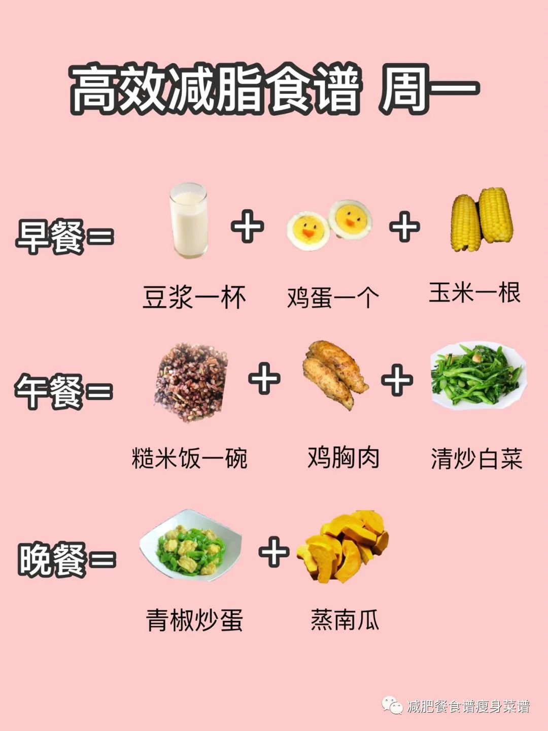 高效一周减脂食谱 | 亲测有效已减36斤！