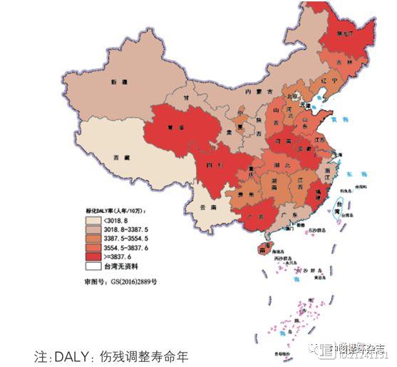 中国癌症疾病负担地图：四川人最被恶性肿瘤所累，河南是食管癌重灾区，东北三省肺癌最多